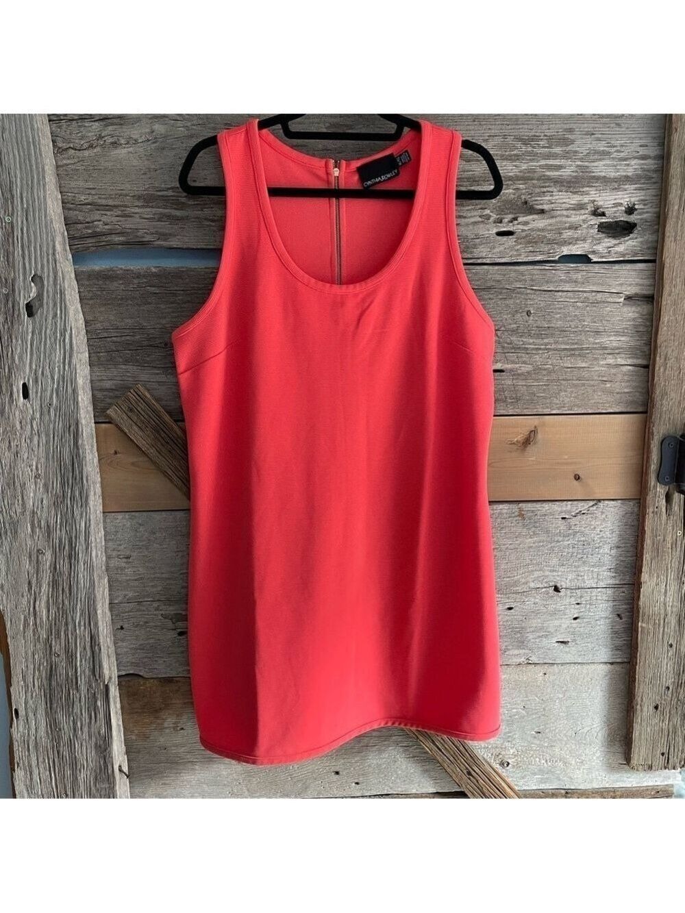 Cynthia Rowley Size XL Coral Sleeveless Dress